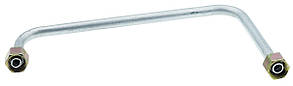 Трубка на компресор L390 мм гайка 3/8"*3/8" (16*16 мм)