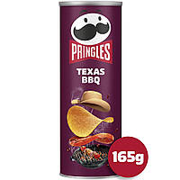 Чіпси Прінглс Техаський Барбекю, Pringles Texas BBQ Saus, 165 г.