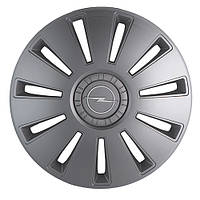 Колпаки 14" REX графит. ком OPEL