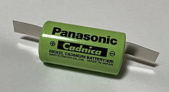 Акумулятор Panasonic Cadnica KR-SCH 1600mAh SC Sub-C з виведеннями під паяння