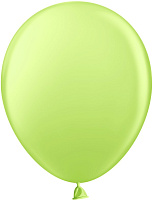 Шар (5''/13 см) Светло-зеленый, пастель, Шарінг
