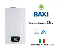 Двухконтурный настенный газовый котел Baxi Duo-Tec Compact Е 28 кВт