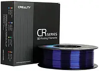 PETG-пластик Creality филамент для 3D принтера 1.75 мм 1 кг Прозрачный (синий) 3301030036