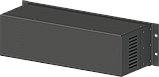Корпус металевий 3U-160S в 19" стійку Rack 430х160х132 з вентиляцією, фото 4