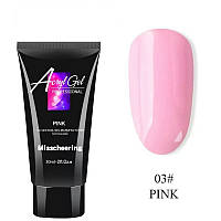 Полигель (акригель) AcrylGel №03 PINK 30 ML