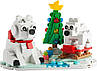 LEGO 40571 Iconic Creator: Різдвяний конструктор "Білі полярні ведмеді", фото 4