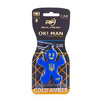 Осв.воздуха REAL FRESH OK ! MAN Premium Gold Amber