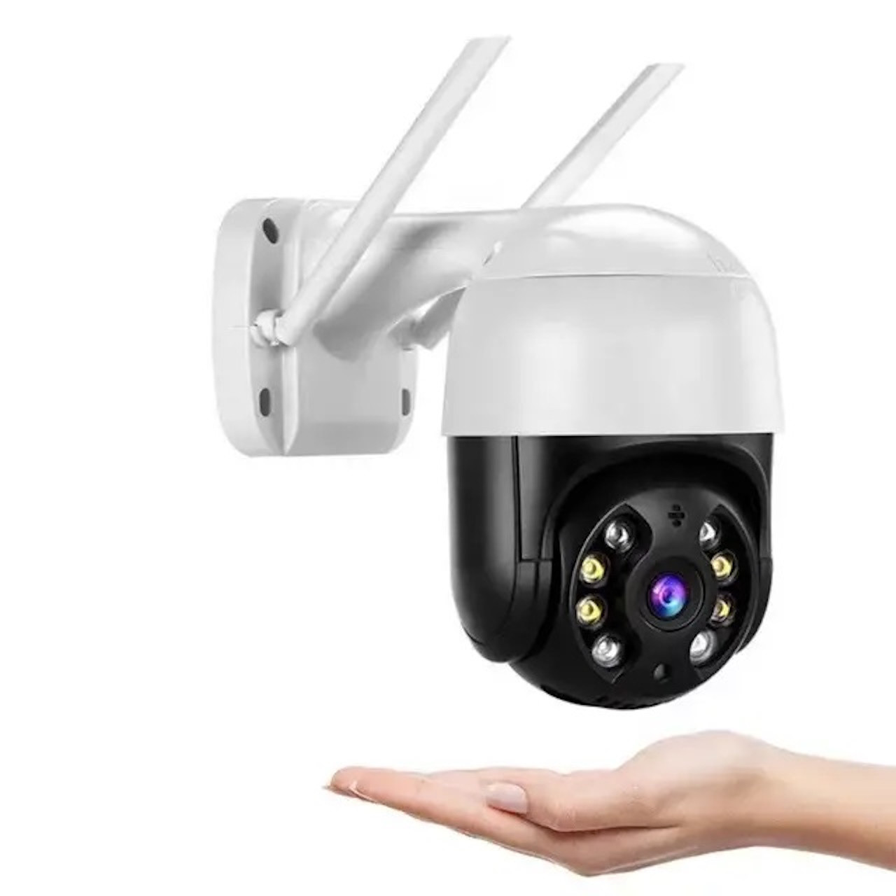 Камера відео спостереження Ai08 IP WiFi 3MP з віддаленим доступом WiFi камера + блок живлення, фото 1