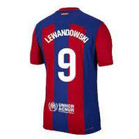 Футбольна форма Барселона домашняя Левандовський 2024 / Lewandowski