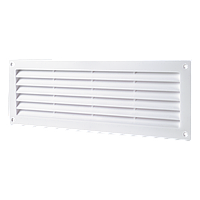 Припливно-витяжна решітка ВЕНТС МВ 450 біла з ударостійкого пластику