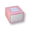 Рожева коробка Pandora для браслета або наручного годинника з рожевою подушкою, фото 2