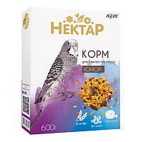 НЕКТАР юниор корм для волнистых попугаев Лори 600 г (5 упаковок) (A-002483)