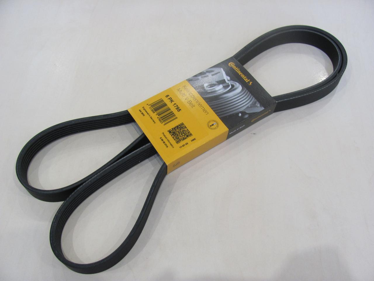 Ремінь генератора Renault Trafic | Opel Vivaro | 01-06 | 1.9dCi | 2.5dCi | +AC | CONTITECH 6PK1795, фото 1