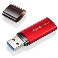 Флешка 16 ГБ червона. USB флеш-накоплювач Apacer АН 25 В