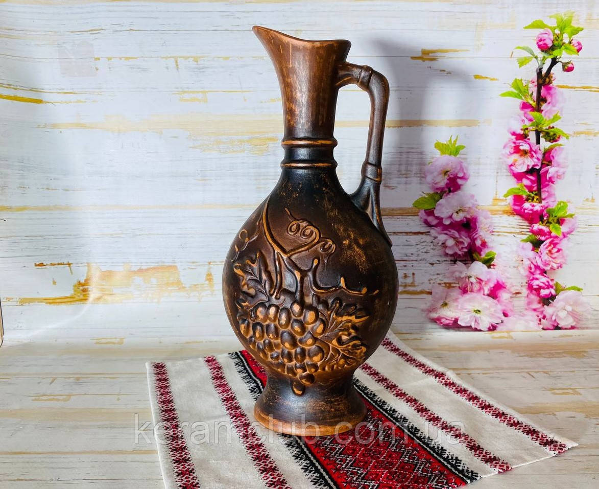 Штоф з виноградною лозою V 2.5 л