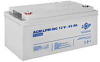 Аккумулятор LogicPower LPM-MG 12V-65Ah | Батарея для ИБП | AGM аккумулятор | АКБ для котла 65 ампер | АКБ 65А