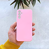 Чехол на Samsung Galaxy A34 Silicone Case розовый силиконовый / для Самсунг Гелекси А34