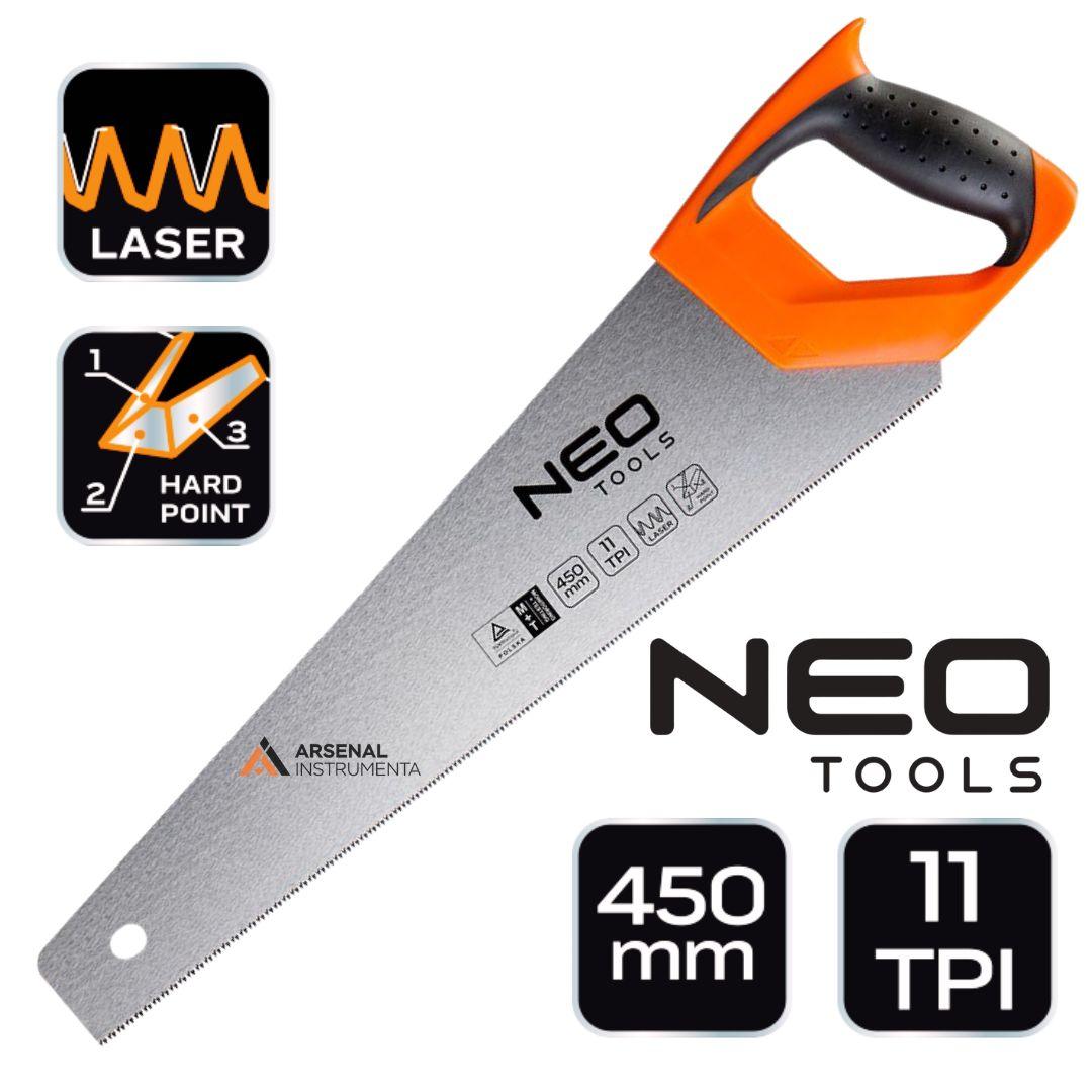 Пилка по дереву 450 мм 11TPI NEO 41-066
