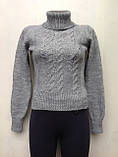 Светр в'язаний шерстяний для дівчінки 140 зросту Hope Туреччина, фото 3