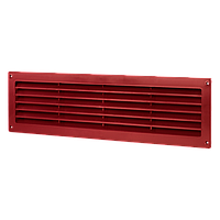 Припливно-витяжна решітка ВЕНТС МВ 450 коліру ЧЕРВОНЕ ДЕРЕВО з ударостійкого пластику