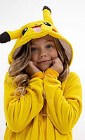 Піжама Кігурумі Пікачу жовтий для дітей від 80 см і дорослих, для хлопчиків і дівчаток (LL-136-2)