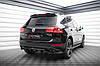 Дифузор Volkswagen Touareg NF (10-15) тюнінг обвіс спідниця елерон, фото 3