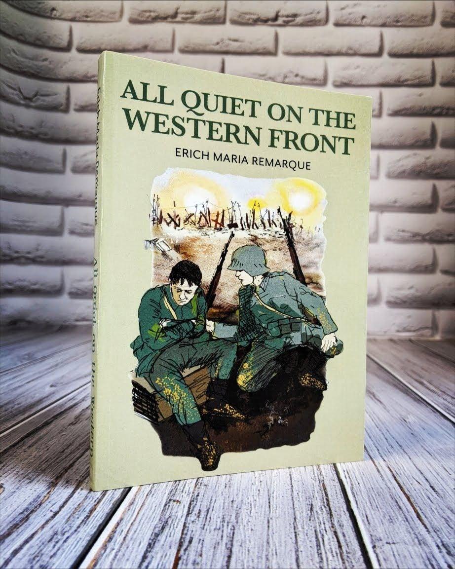 Книга "All quiet on the western front" (На західному фронті без змін), англійською мовою Еріх Марія Ремарк, фото 1
