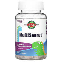 Мультивитамины для детей KAL "MultiSaurus" ягодный вкус (60 жевательных таблеток)