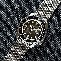 Мужские японские. наручные часы дизайн Rolex Submariner от Seiko (Сейко ) 5 Suits SRPD73K1 Automatic
