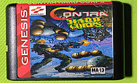 Картридж Contra Hard Corps для Sega Mega Drive II