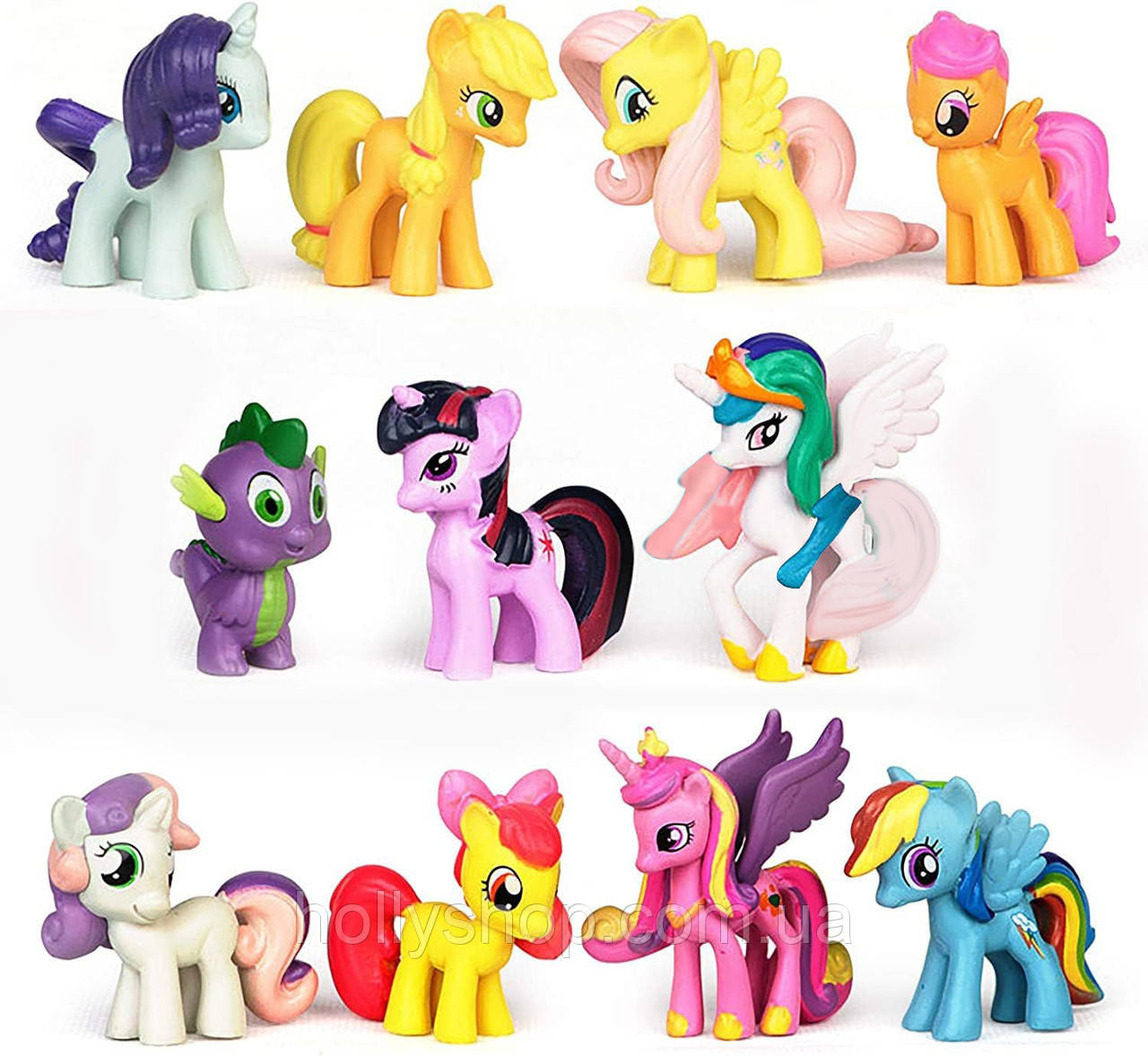 Набір фігурок мій Літл Поні My little pony фігурки Поні 11 шт.
