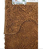 Килимки для ванної та туалету набір килимків 80 х 50 см і 50 х 40 см світло-коричневий, фото 6