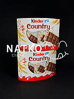 Kinder country, шоколадный батончик Kinder country 24г х 9шт, шоколад