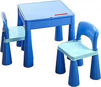 Дитячий столик зі стільчиком Tega Baby Mamut блакитний MT-001