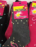 Шкарпетки жіночі "Ластівка" махрові асорті, фото 4