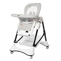 Стільчик для годування Carrello Stella (Каррелло Стелла) CRL-9503 Shell Grey (сірий колір)