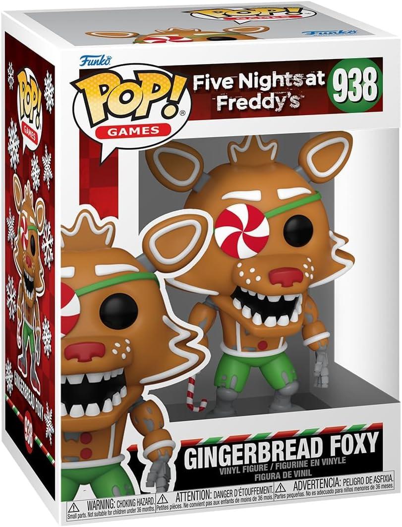 Фігурки 5 ночей з Фредді Funko Pop Five Nights на Freddy's Holiday Gingerbread Foxy, фото 1