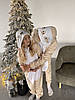 Кигуруми детский костюм пижама Ленивец BearWear бежевый (80/86/92/98/104), фото 3
