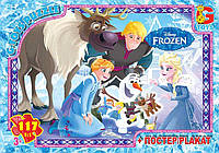 Пазлы серии "Frozen" (Ледяное сердце) 117 эл. в кор. 19х13х3см GToys (FR014)
