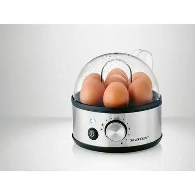 Набор для варки яиц Silver Crest SEKE 450 A1 inox на 7 яиц Яйцеварка электрическая eggies cooker (Яйцеварки) - фото 4 - id-p2018171400
