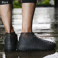 Бахилы многоразовые водонепроницаемые силиконовые чехлы для обуви размер L 40-45 DE-99