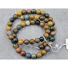 Намистини Яшма океанічна 6,7мм