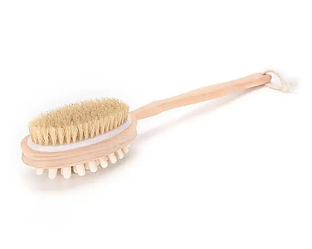 Щітка масажна для сухого масажу всього тіла (антицелюліт і пілінг)