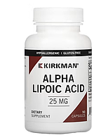 Kirkman Labs, Alpha Lipoic Acid, Альфа-липоевая кислота 25 мг, 90 капсул