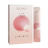 Ополаскиватель для полости рта с ароматом персика Seomou 20 шт. по 10 мл