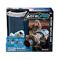 Игровой набор Миссия «Построй космическую станцию» Astropod 80336 конструктор с фигуркой игрушечный набор для