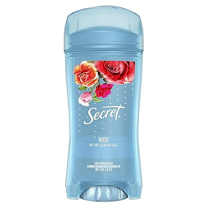 Гелевий дезодорант-антиперспірант троянда Secret Rose Paris Clear Gel Deodorant Antiperspirant