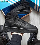 Кросівки Adidas Ultra Boost Black термо, фото 5