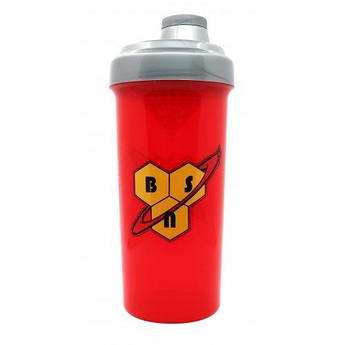 BSN Shaker Grey/Red 750 мл, Червоний