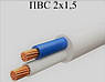 Кабель ПВС 2х1,5 (кратно 5м), фото 4